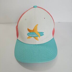 Patagonia Live Simply Surfing Starfish Rare Trucker Snapback Hat rare adjustable